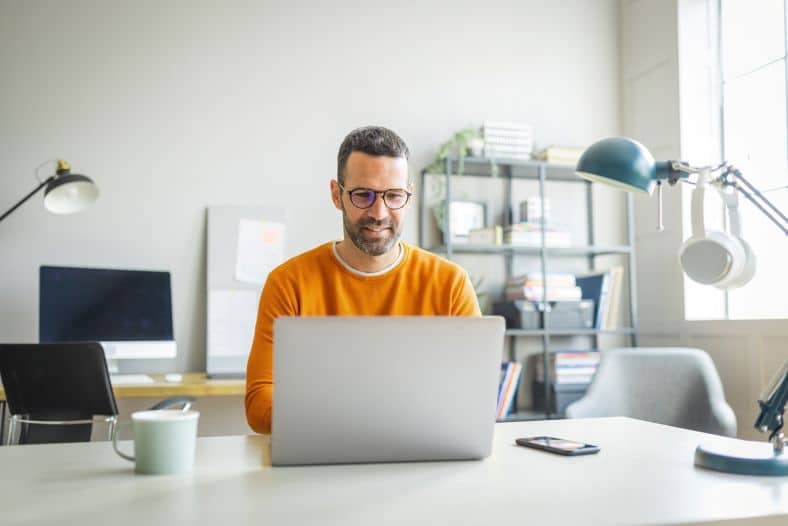 association professional reviewing data to fix mistakes