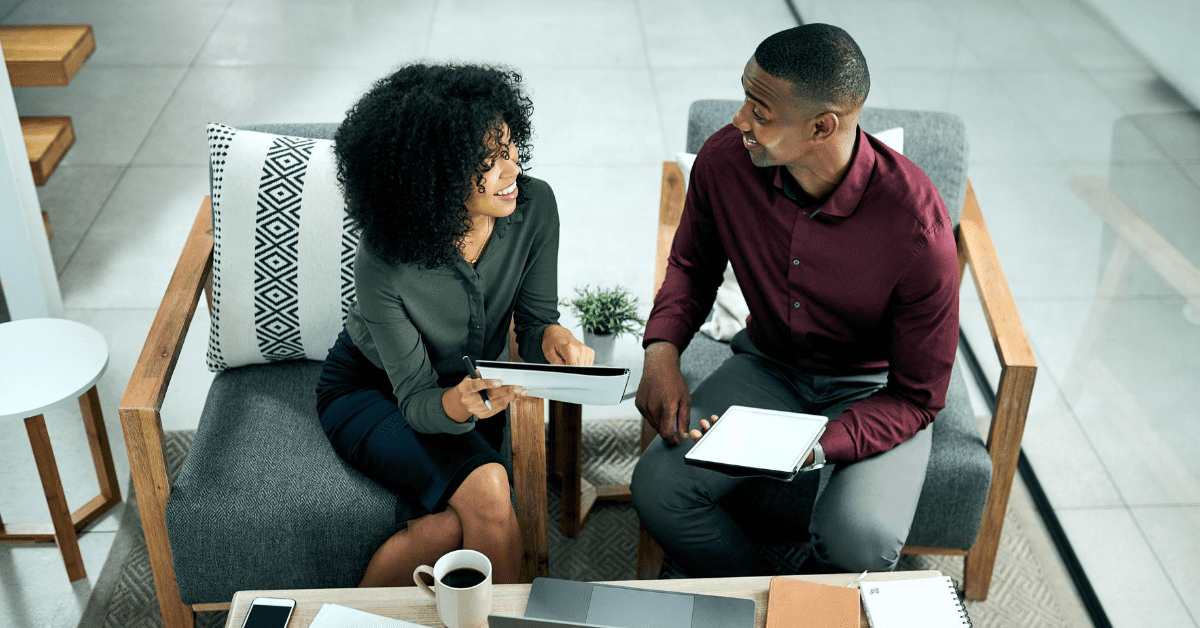 Managers discussing toxic members