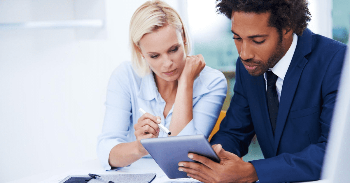 Managers developing marketing strategy