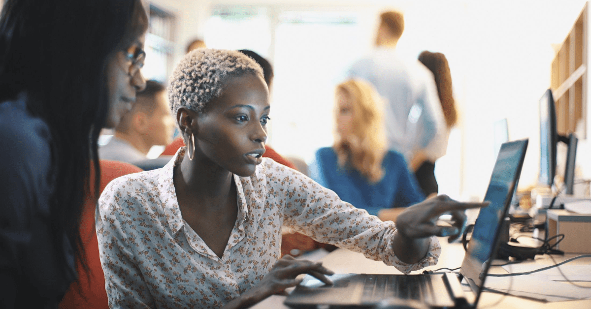 Customers engaging with online community